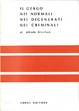 Cover of Il gergo nei normali, nei degenerati e nei criminali