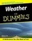 Cover of "Weather for Dummies"