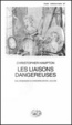 Cover of Les liaisons dangereuses