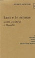 Cover of Kant e le scienze