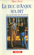 Cover of Le duc d'anjou m'a dit