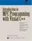 Cover of "Introduction to MFC Programming with Visual C++"