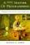 Cover of A Small Matter of Programming