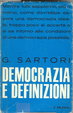 Cover of Democrazia e definizioni