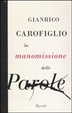 Cover of La manomissione delle parole
