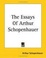 Cover of The Essays Of Arthur Schopenhauer