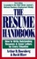 Cover of 'The Resume Handbook'