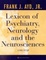 Cover of Lexicon of Psychiatry, Neurology, and the Neurosciences
