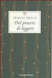 Cover of Del piacere di leggere