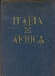 Cover of Italia e Africa