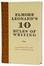 Cover of Elmore Leonard's 10 Rules of Writing