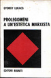 Cover of Prolegomeni ad un'estetica marxista