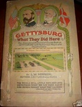 Gettysburg: What They Did Here