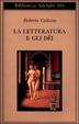 Cover of La letteratura e gli dèi