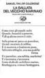 Cover of La ballata del vecchio marinaio