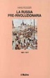 Cover of La russia pre-rivoluzionaria (1881-1917)