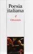 Cover of Antologia della poesia italiana (vol. 4 Ottocento)