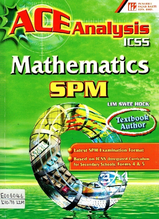 Image of ACE Analysis ICSS Mathematics SPM