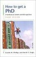 Cover of How to Get a PhD