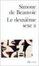 Cover of "Le deuxième sexe"