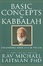 Cover of Basic Concepts in Kabbalah