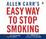 Cover of 'Allen Carr's Easy Way to Stop Smoking'