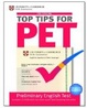 Cover of Top tips for PET.