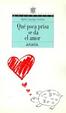 Cover of Qué poca prisa se da el amor