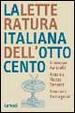 Cover of La letteratura italiana dell'Ottocento