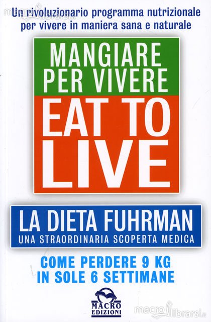Più riguardo a Mangiare per vivere. Eat to live