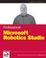 Cover of Professional Microsoft Robotics Developer Studio