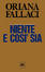 Cover of Niente e così sia