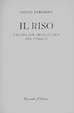 Cover of Il riso