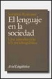 Cover of El lenguaje en la sociedad