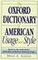 Cover of "The Oxford Dictionary of American Usage and Style"