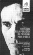 Cover of Omicidio nella persona di Pasolini Pier Paolo