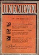Cover of Unknown Fantasy Fiction, September 1940