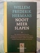 Cover of Nooit meer slapen