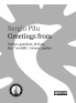 Cover of Greetings from