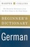 Cover of HarperCollins Beginner's German Dictionary