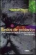 Cover of Restos de población