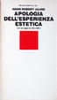 Cover of Apologia dell'esperienza estetica