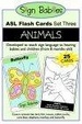 Cover of Sign Babies ASL Flash Cards, Set Three