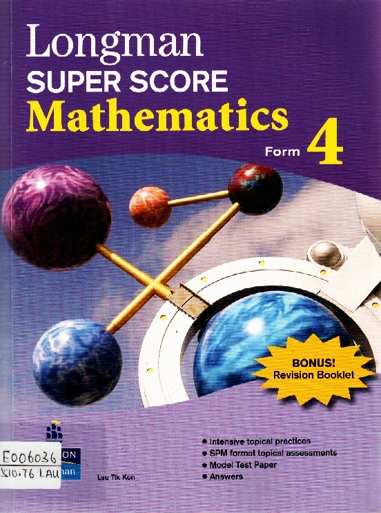 Image of Longman Super Score Mathematics Form 4