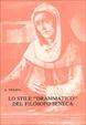 Cover of Lo stile drammatico del filosofo Seneca