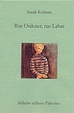 Cover of Rue Ordener, rue Labat