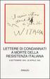 Cover of Lettere di condannati a morte della Resistenza italiana