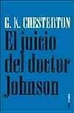Cover of El juicio del Dr. Johnson/ The Judgment of Dr. Johnson