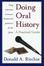 Cover of "Doing Oral History"