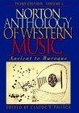 Cover of Norton Anthology of Western Music: Ancient to Baroque v. 1